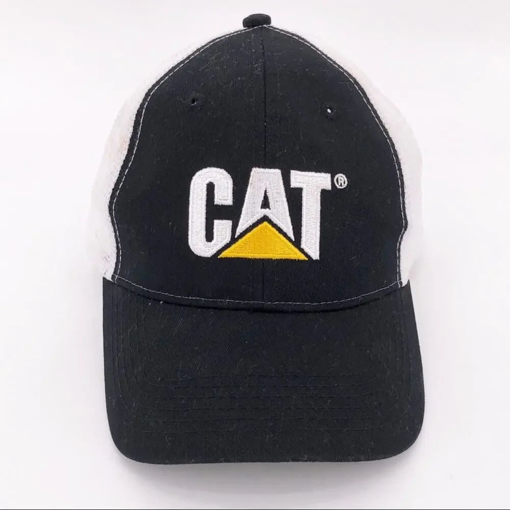 🟡 CAT Caterpillar tractor hat